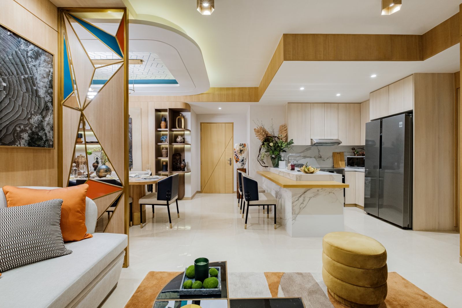Expansive living space within the units of 1001 Parkway Residences (Photo: Courtesy of Filigree)