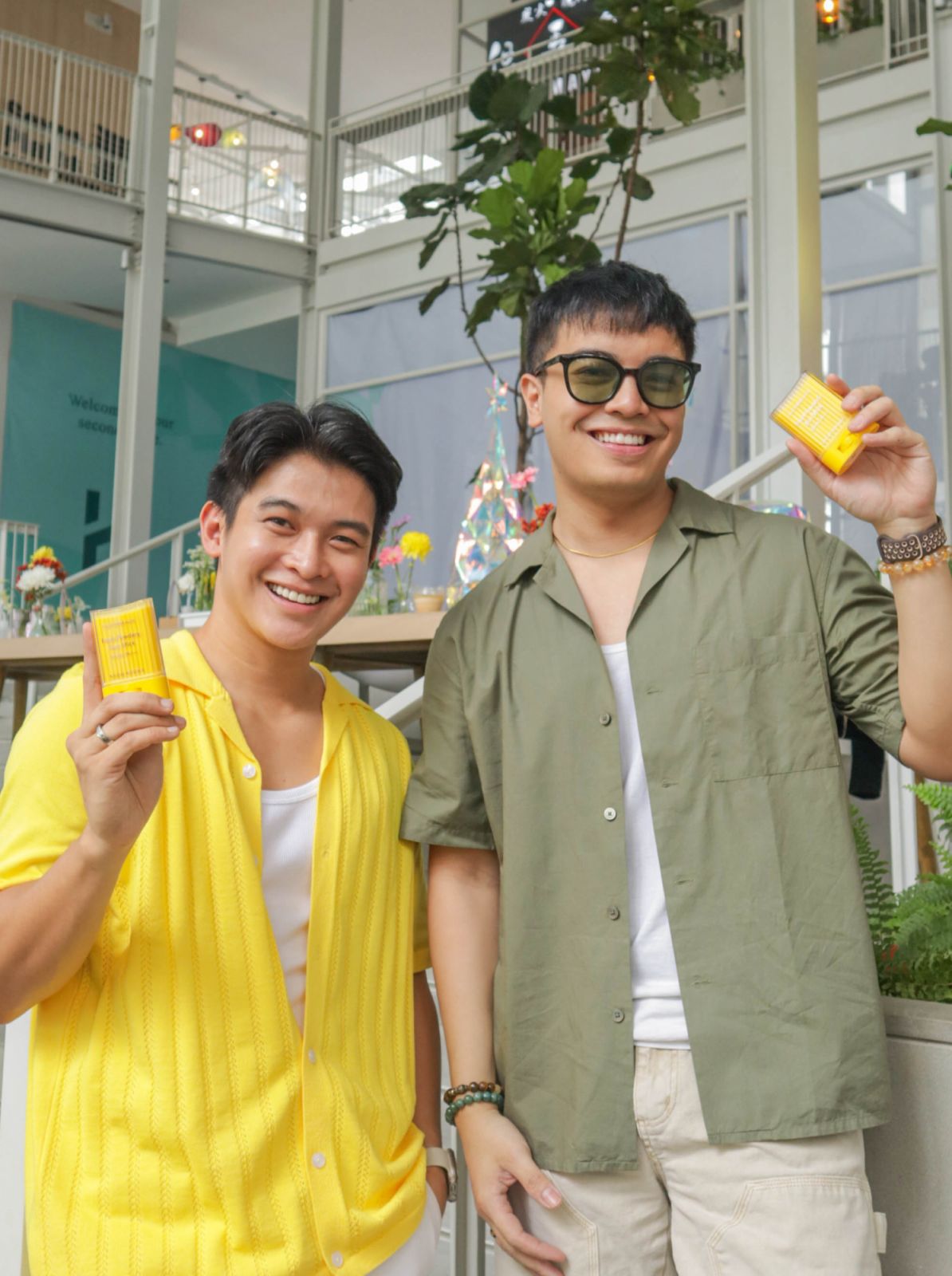 Kim Tapel and Vino Orajay