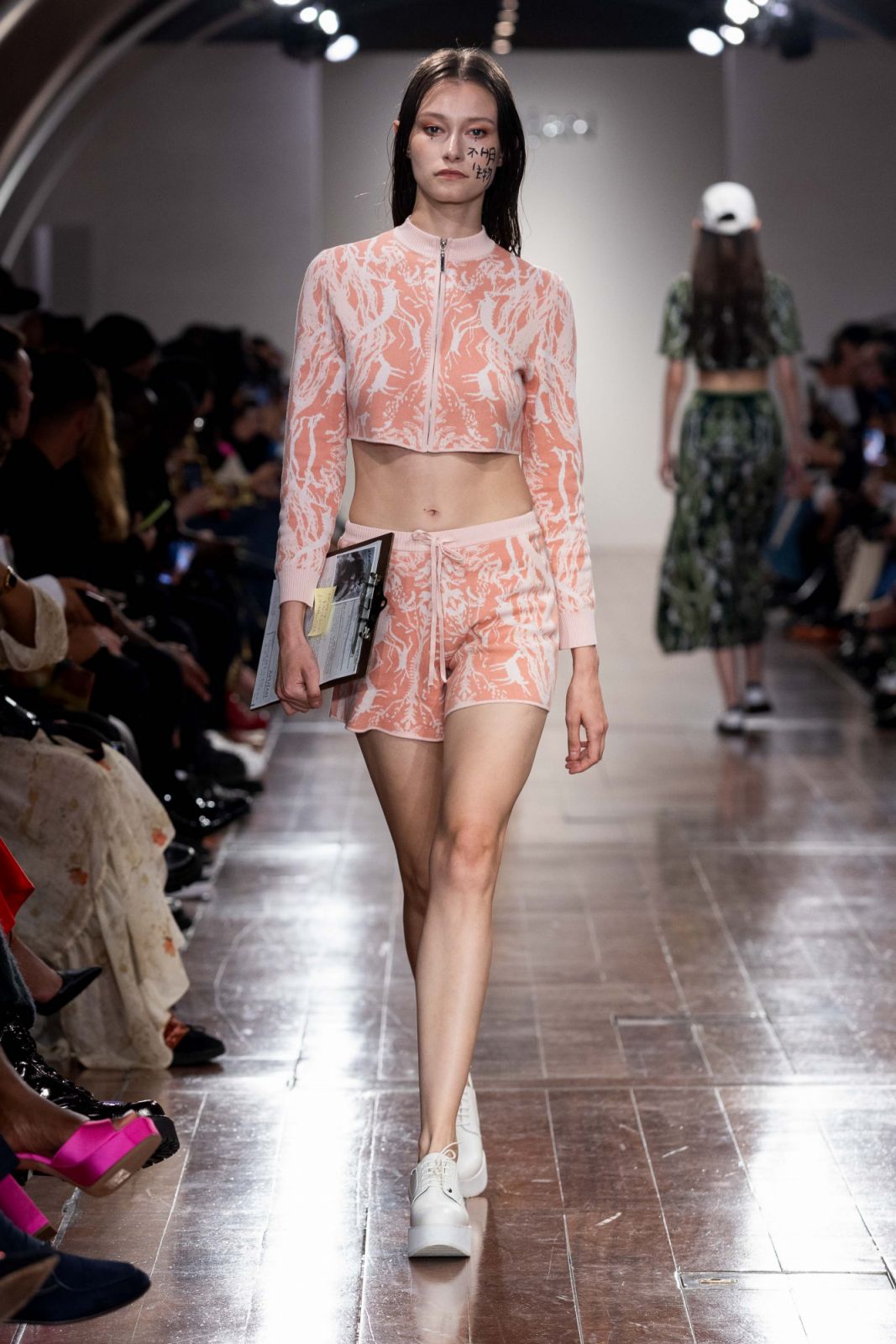 19th September 2023, Embankment Gallery, Somerset House, London. Abu Jan presents their catwalk show as part of London Fashion Week. © Chris Yates/ Chris Yates Media