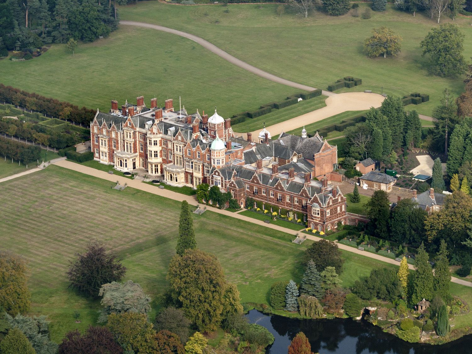 Sandringham House in Norfolk, England (Photo: John Fielding / WikiCommons)