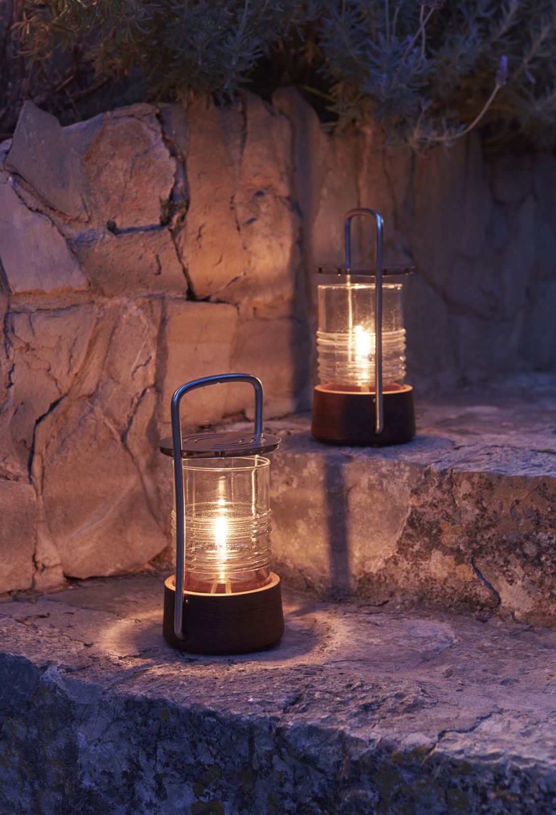 Fritz Hansen Bollard Oil Lamp by Skagerak Design