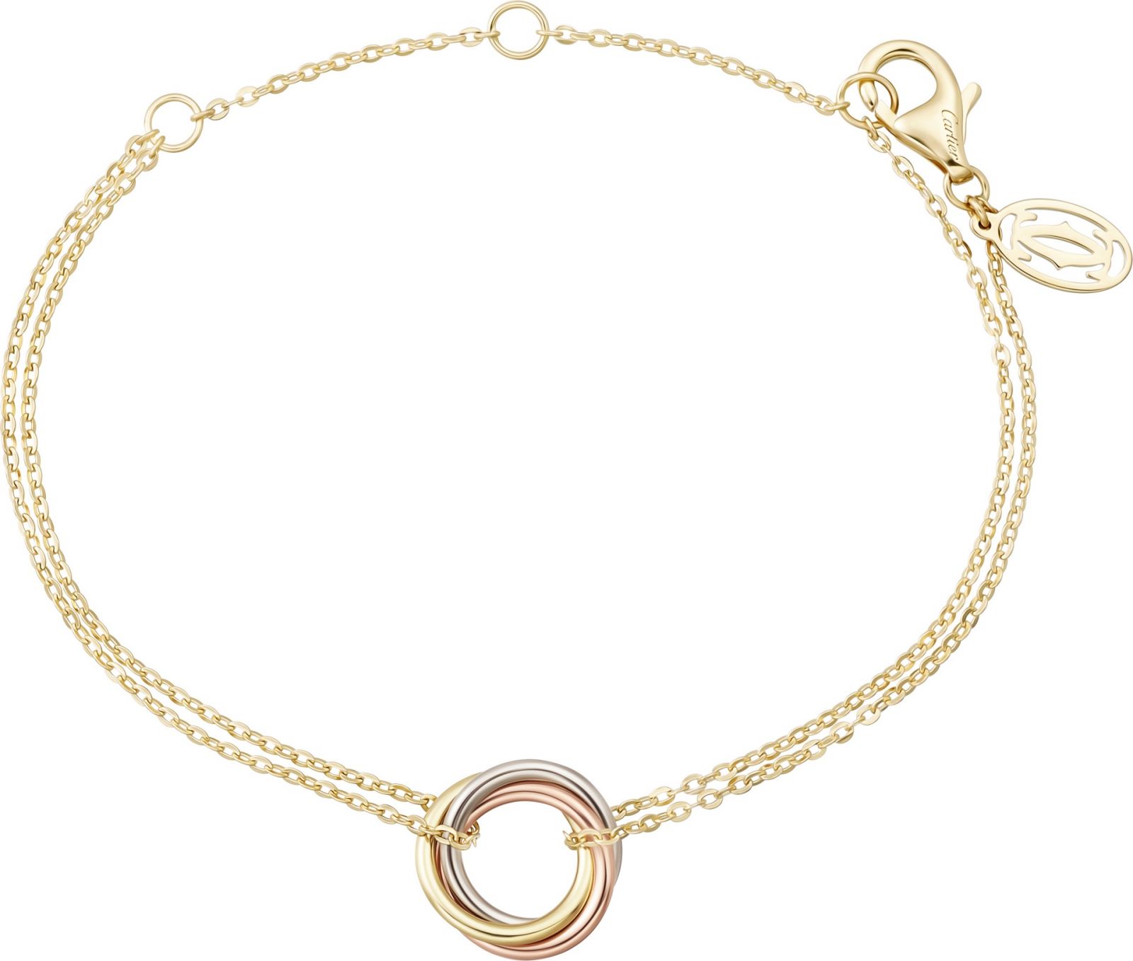 卡地亞Trinity系列手環。(Photo: Cartier)