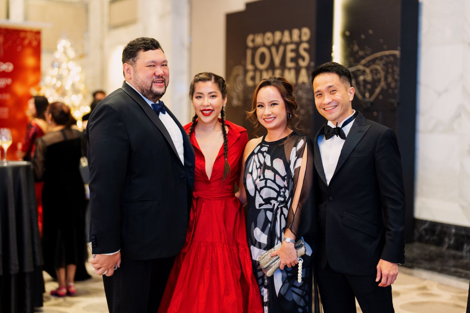 Benjamin Yong, Elizabeth Lee-Yong, Ng Shen Yi and Chen Tien Yue