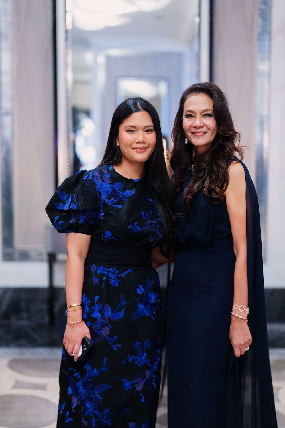 daughter and Datin Sri Lara Hussein