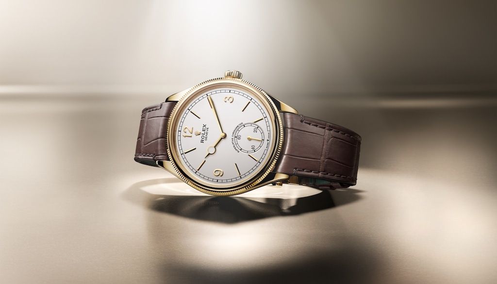 勞力士推出的Perpetual 1908腕錶以簡約、大器的設計，成為品牌正裝腕錶的代表。（Photo: Rolex）