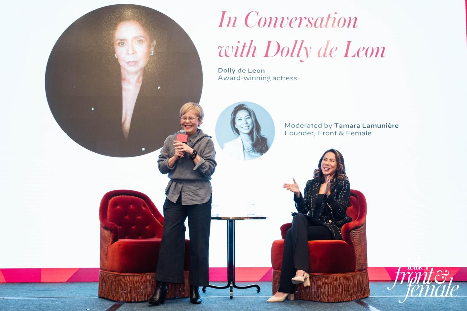 Dolly de Leon and Tamara Lamunière