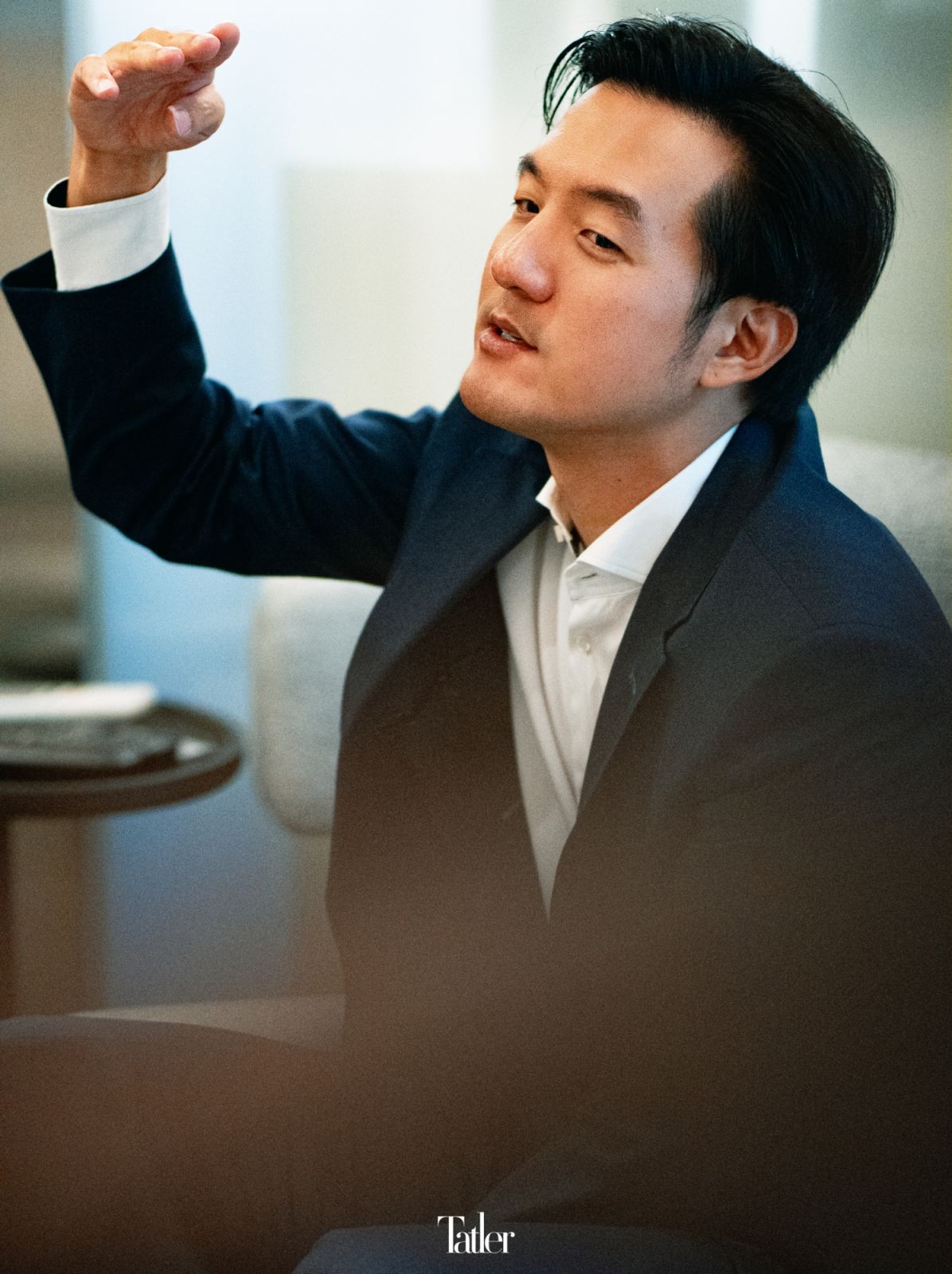 傅冠龍分享在2020年期間，曾經依照AI分析結果在不被看好的時機建議買進股票，結果為公司創造相當高的利潤。（Photo: Renan Chung）