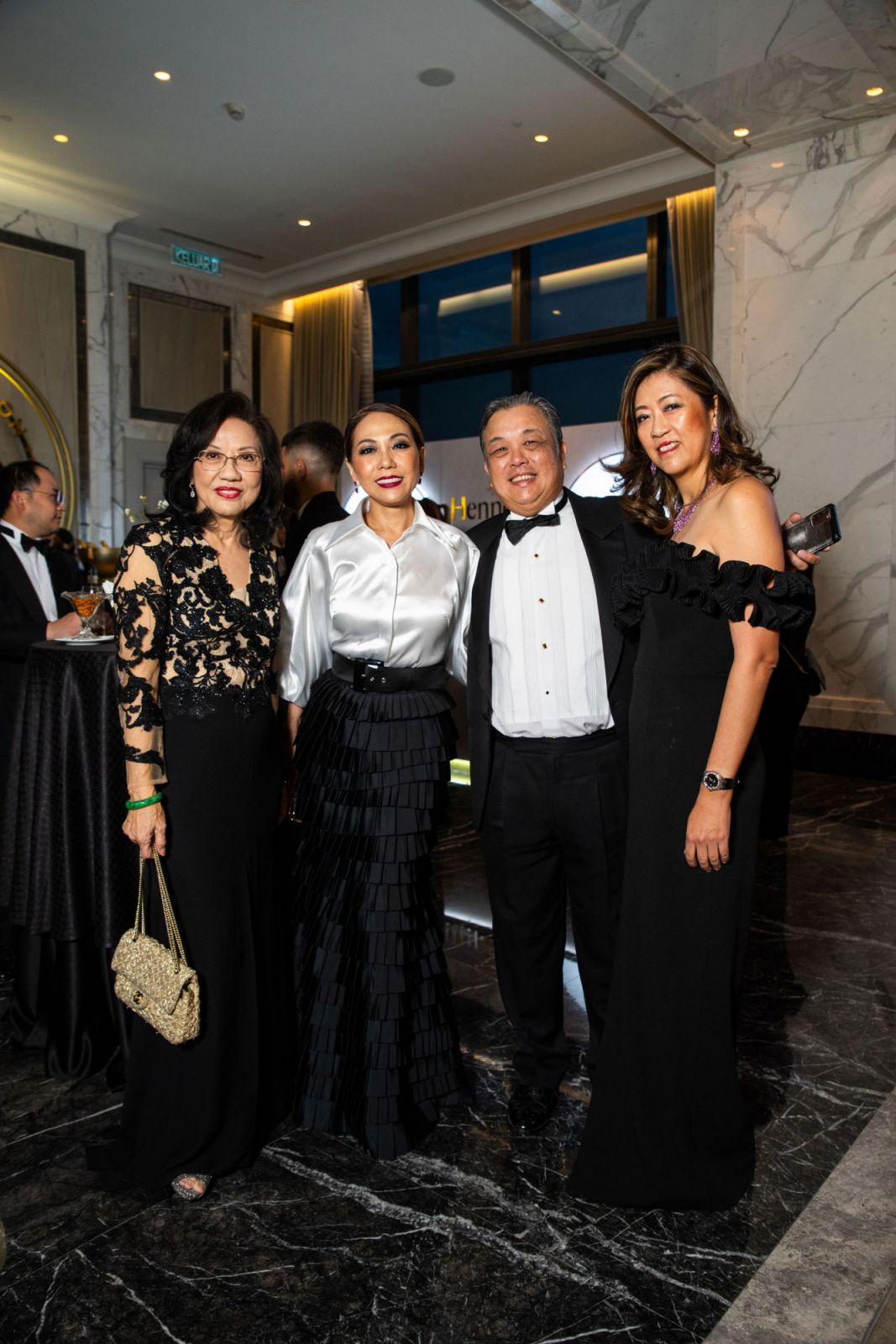 Puan Sri Siew Yong Gnanalingam, Monica Lai, Dato' T.H Lim and Datin Allison Cheak