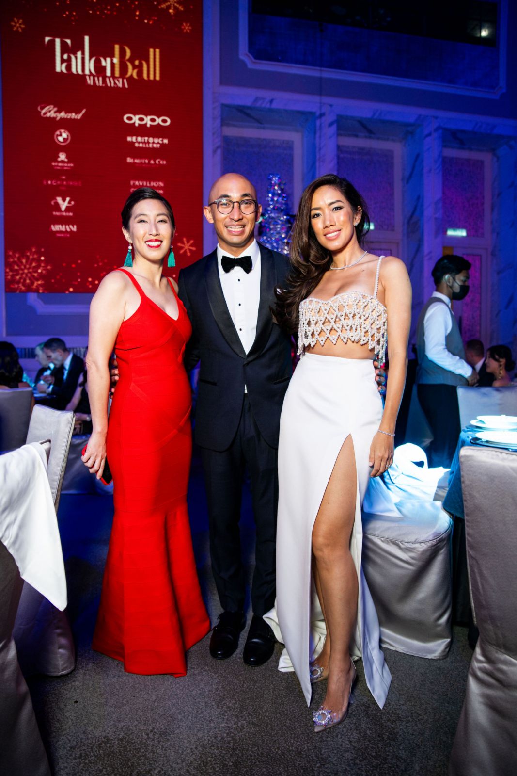 Lim Siu Min, Dinesh Ratnam and Yvonne