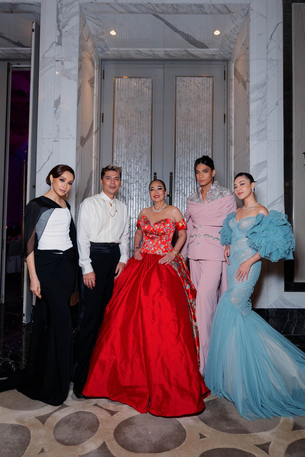 Scha Alyahya, Awal Ashaari, Geraldine Beh, Nazreem Musa and Daiyan Trisha