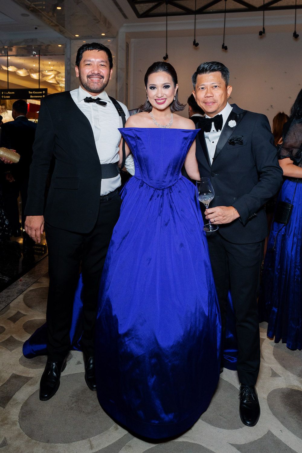 Rubin Khoo, Datin Yvette Kang, and Dato' Michael Tang