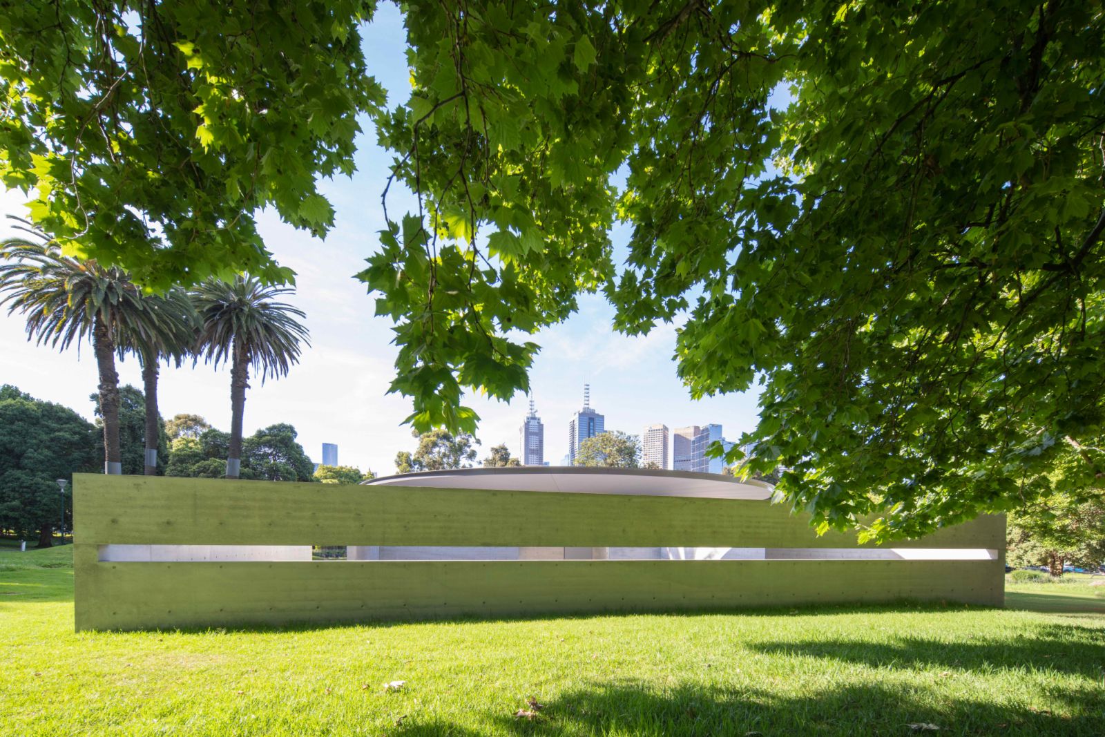 MPavilion 10, designed by Pritzer Prize winner and architect, Tadao Ando