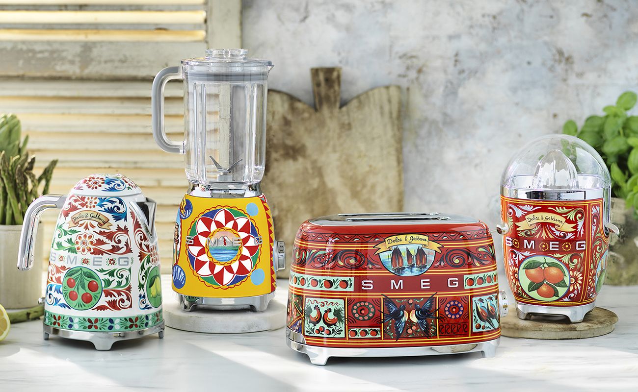 Sicily is My Love collection by Smeg x Dolce & Gabbana