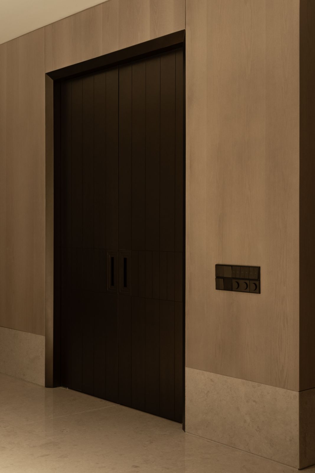 The private lift lobby