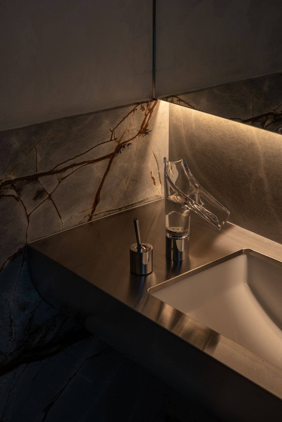 Stainless steel detailing