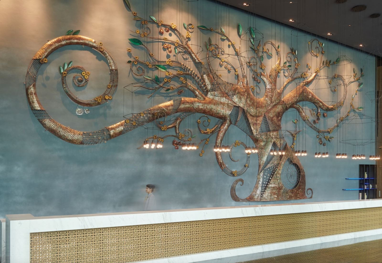 angsana tree sculpture