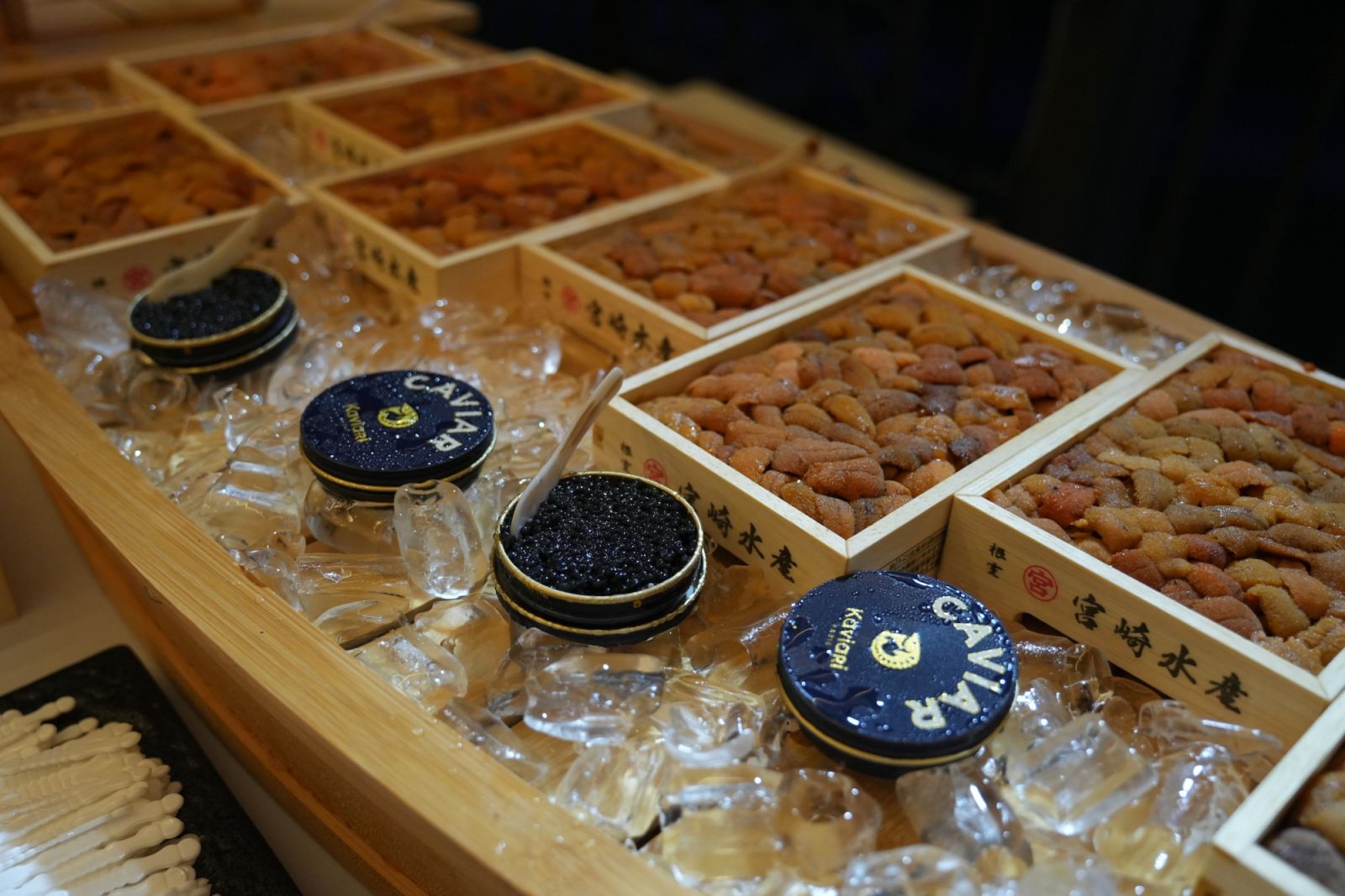 Elevating the dining experience with caviar at the Grand Final dinner