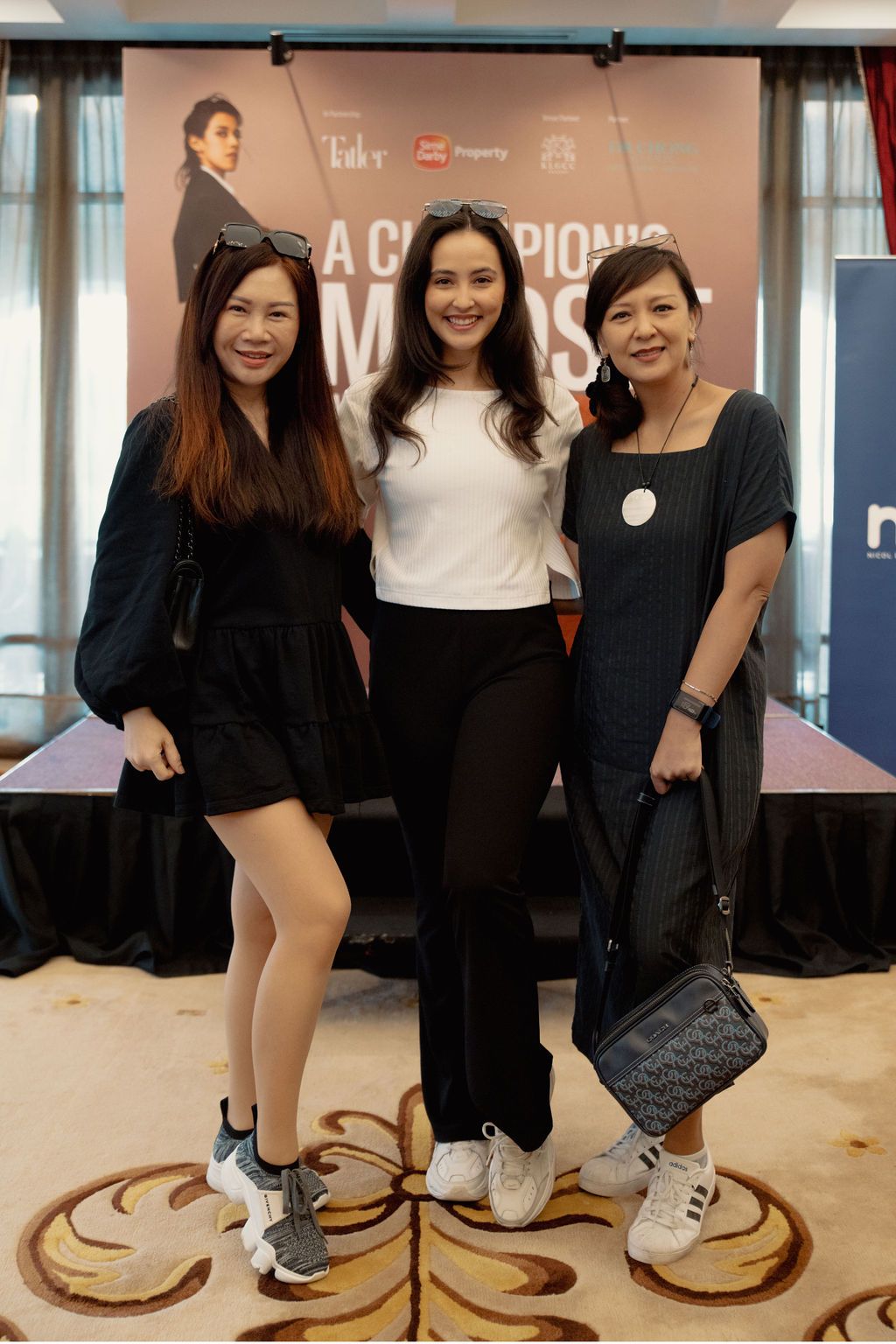 Chan Mun Inn, Farah Ann and Nora Sheeda Wahab