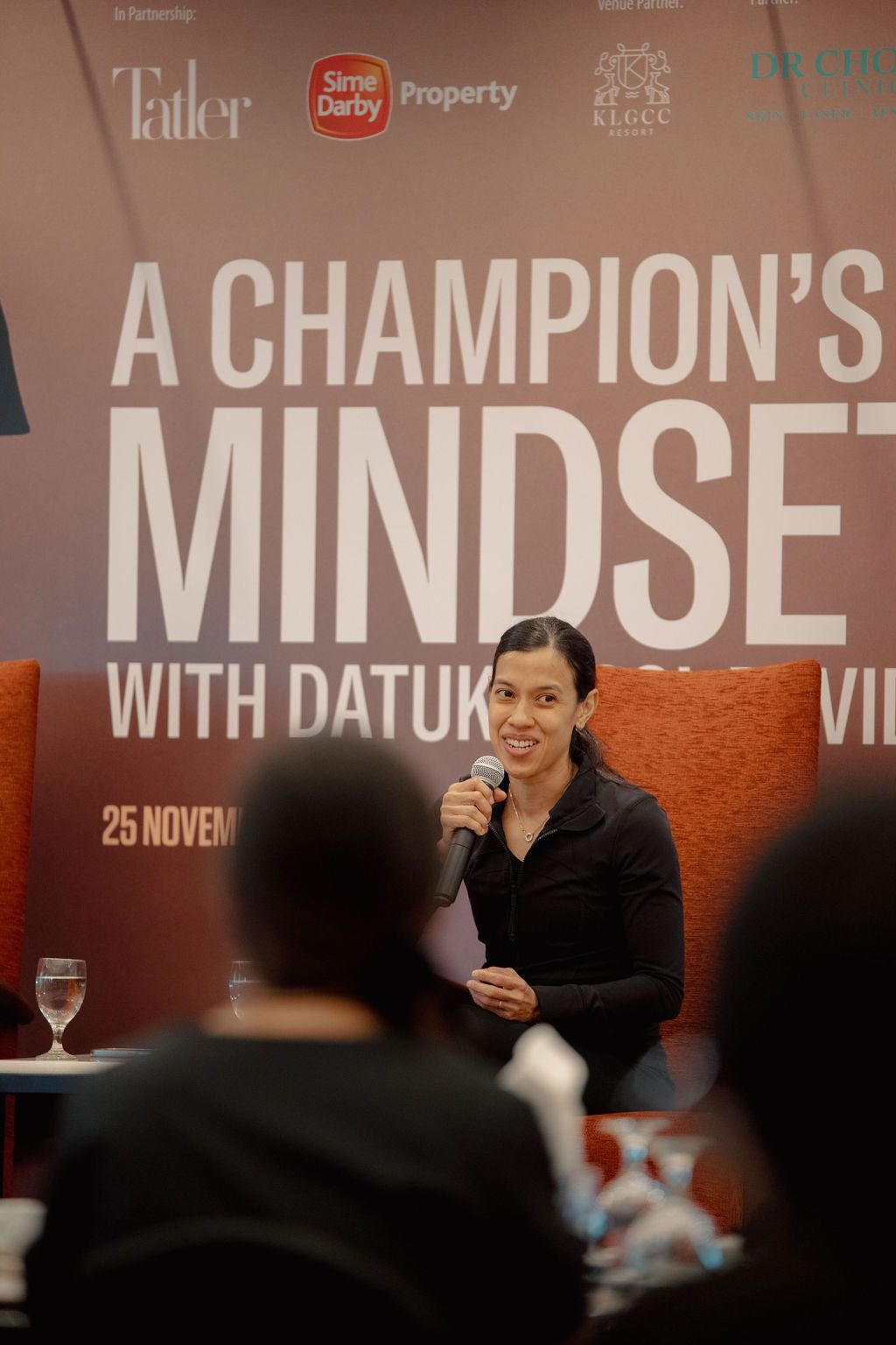 Datuk Nicol during the fireside chat