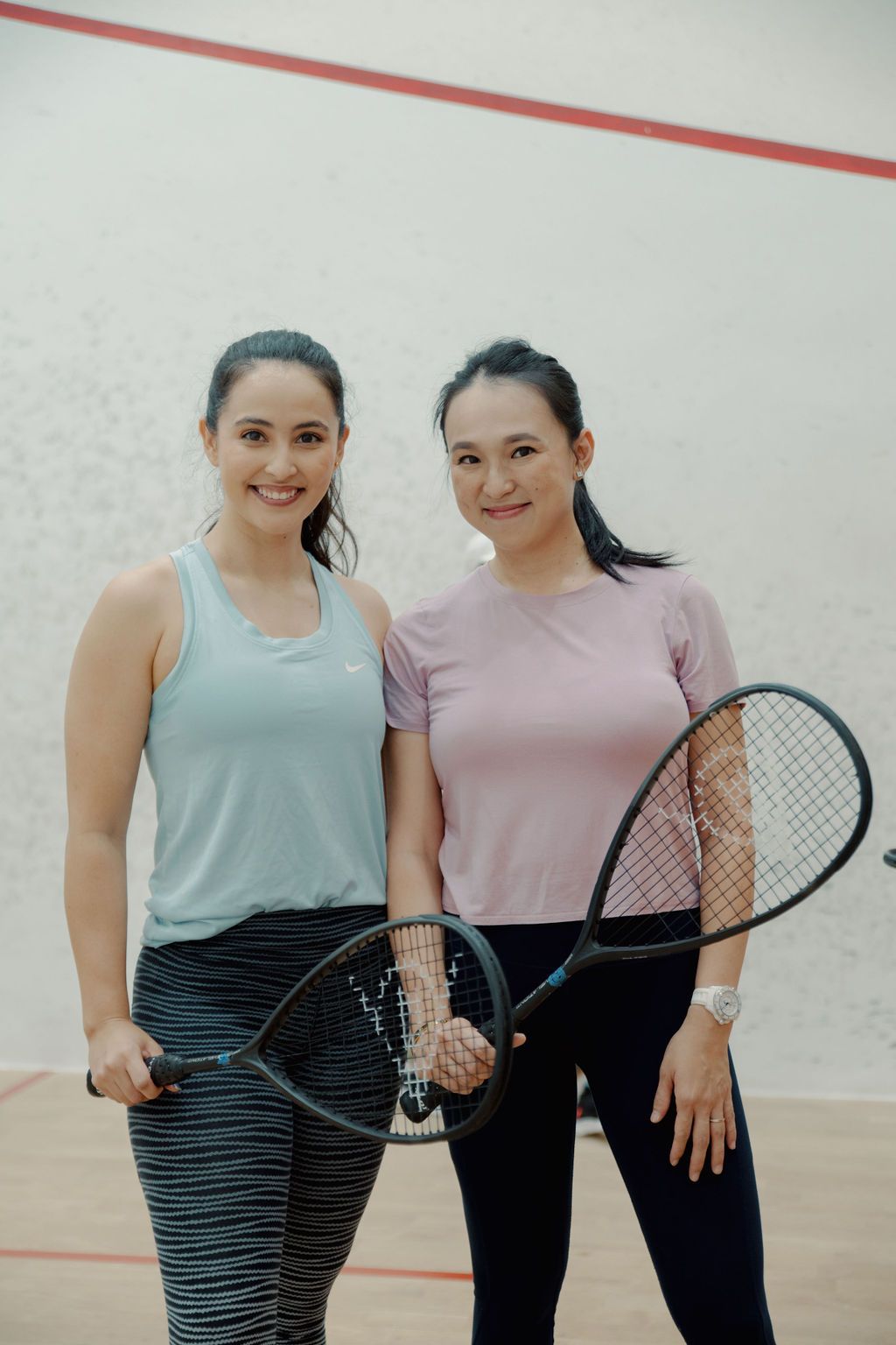 Farah Ann Abdul Hadi and Melissa Tan