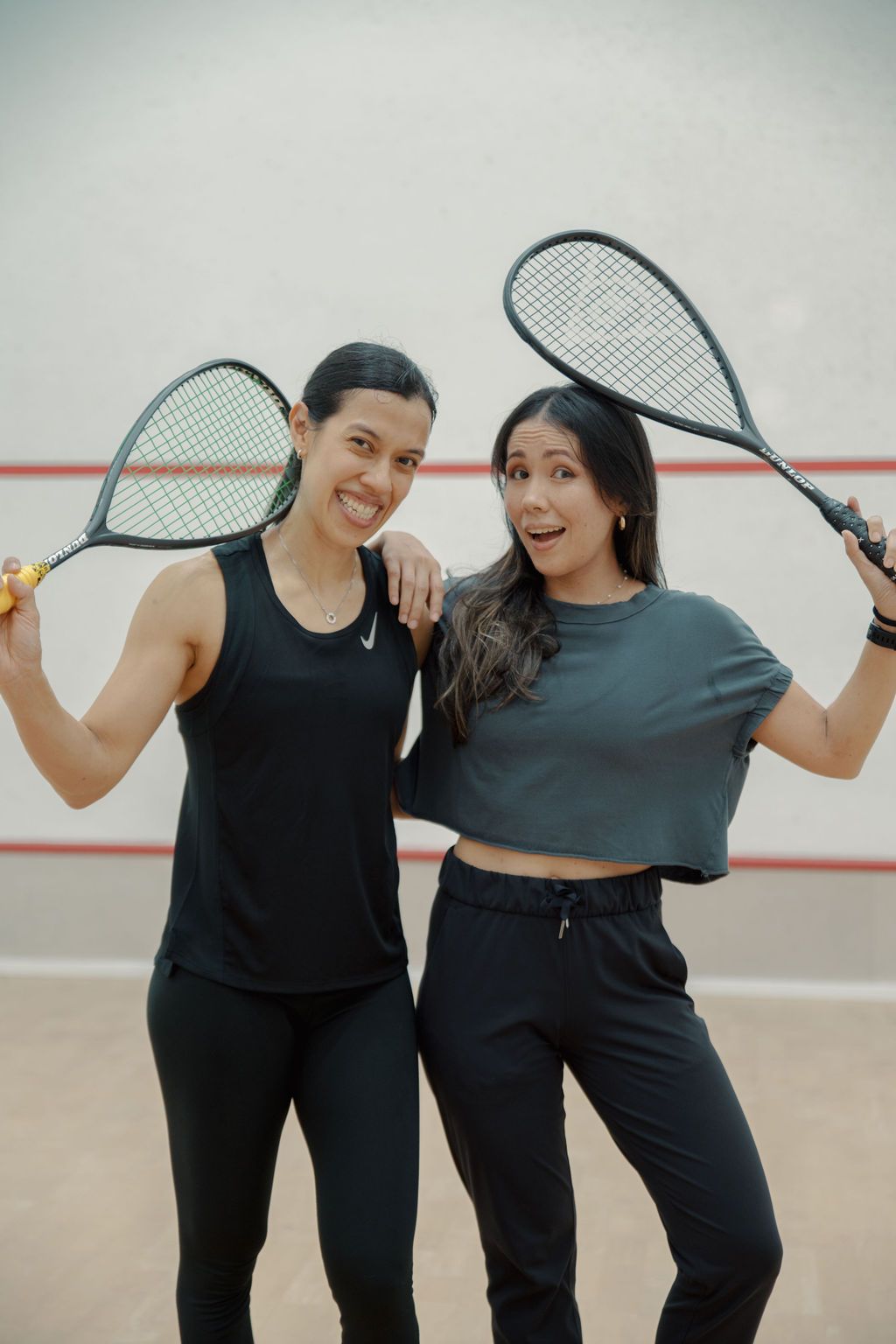 Datuk Nicol David and Rengeeta Randhawa