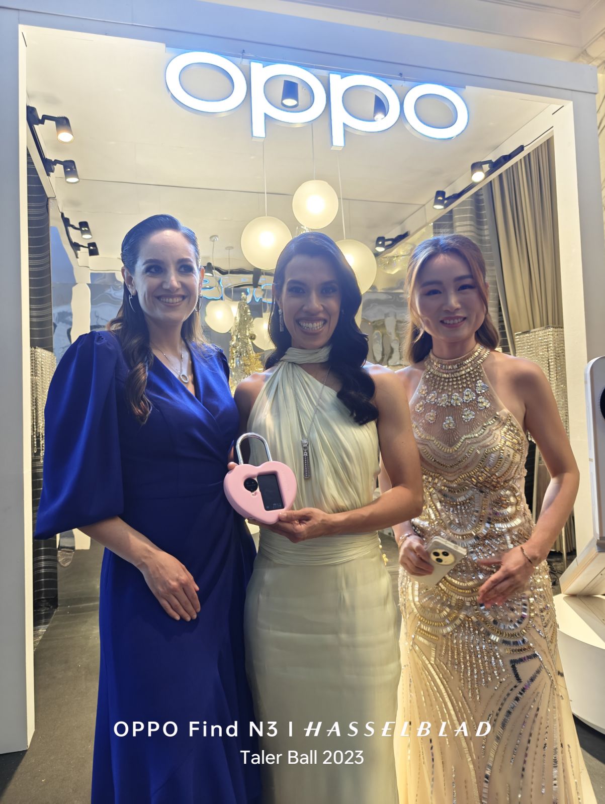 Mariana De Reyes, Datuk Nicol Ann David and Monica Qin