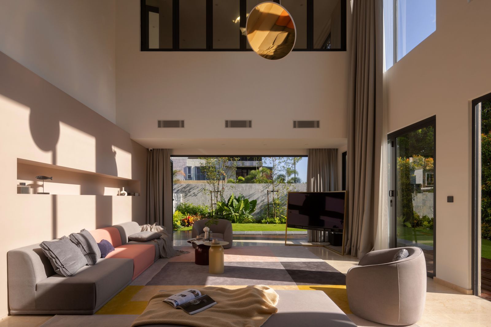 Each room was calibrated with care for the family's entertaining needs (Photo: Lawrence Choo)