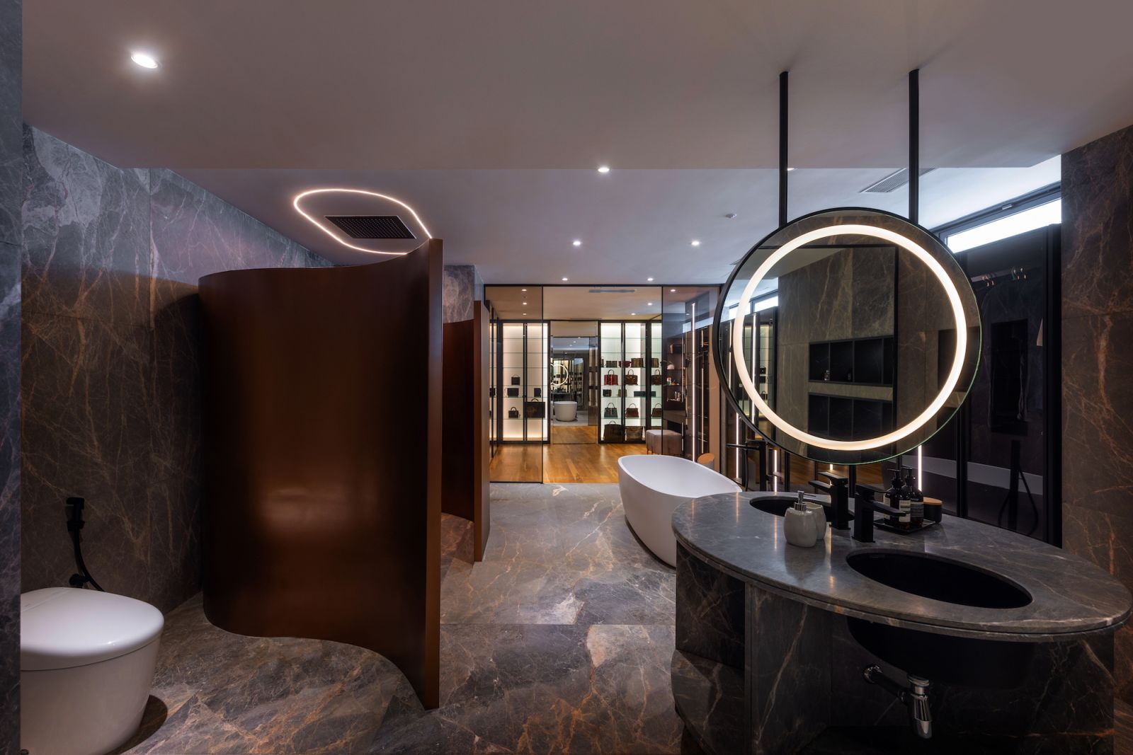The home reveals the varying “trinkets” in each room (Photo: Lawrence Choo)