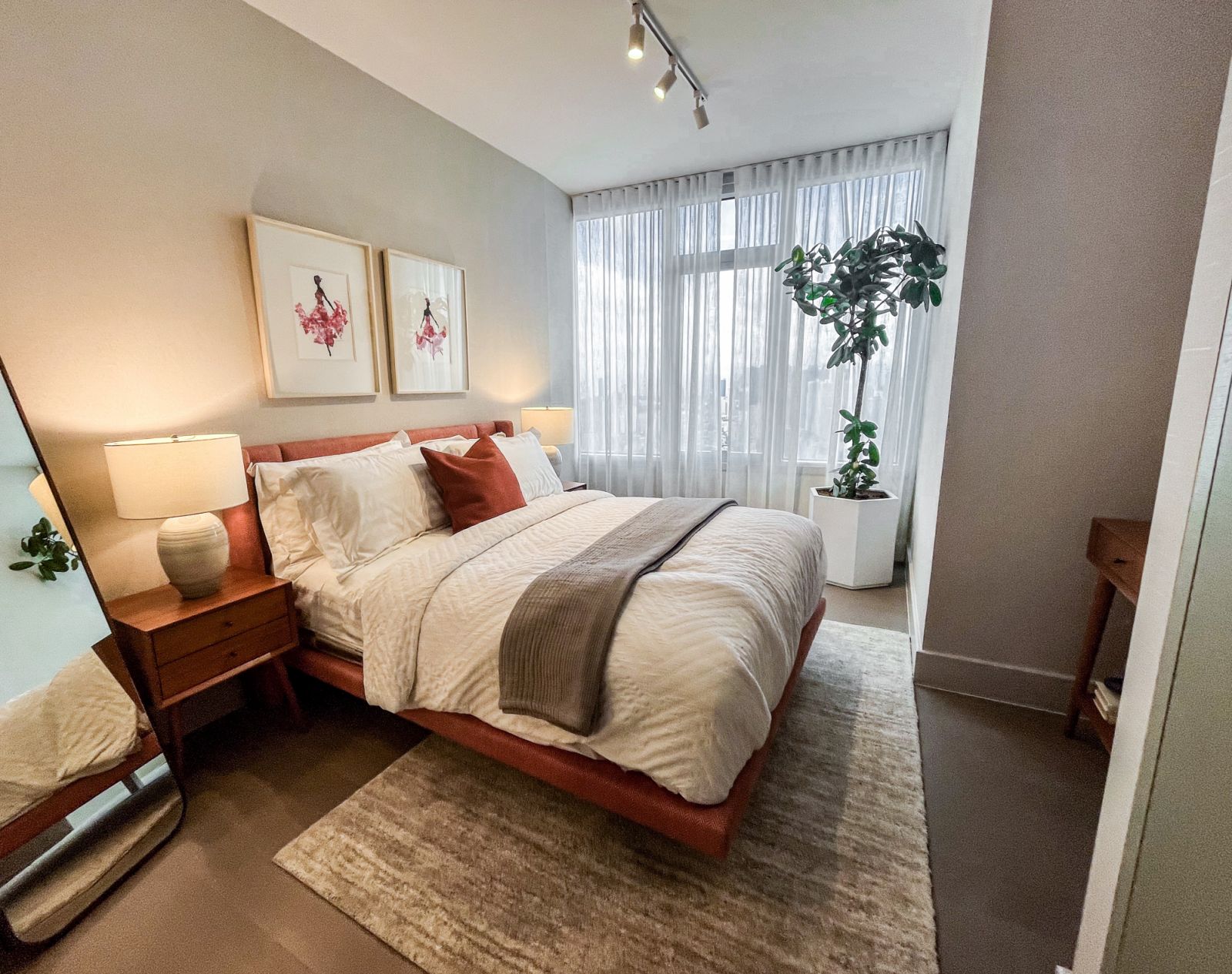 Warm, elegant interiors distinguish The Proscenium Residences units (Photo: Courtesy of Rockwell)