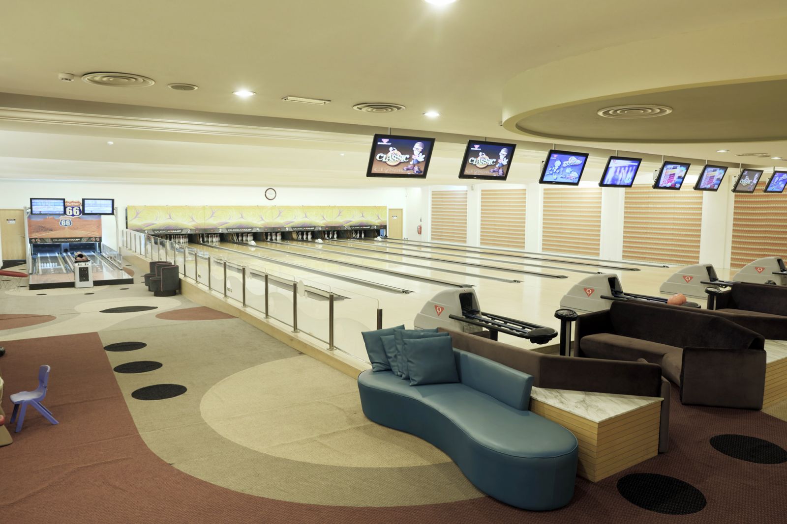 The bowling centre