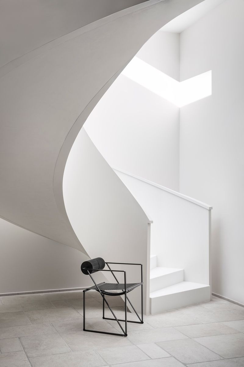 Alias Design Seconda Chair designed by Mario Botta
