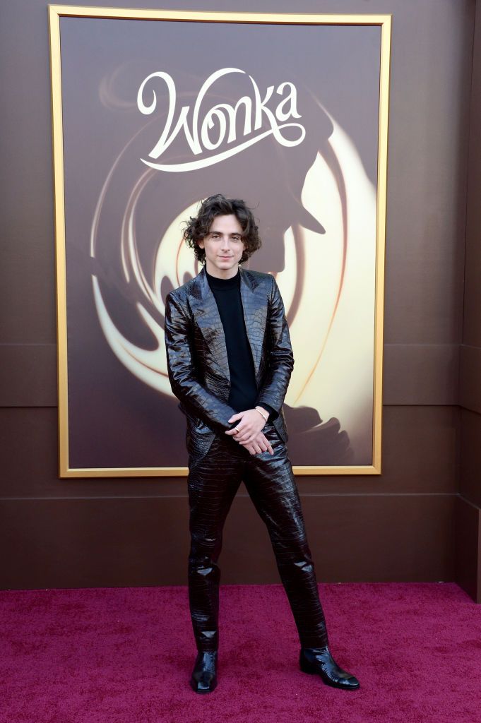 Timothée Chalamet 憑《旺卡》(Wonka)獲提名2024 金球獎音樂及喜劇類最佳男主角。(Photo: Getty)