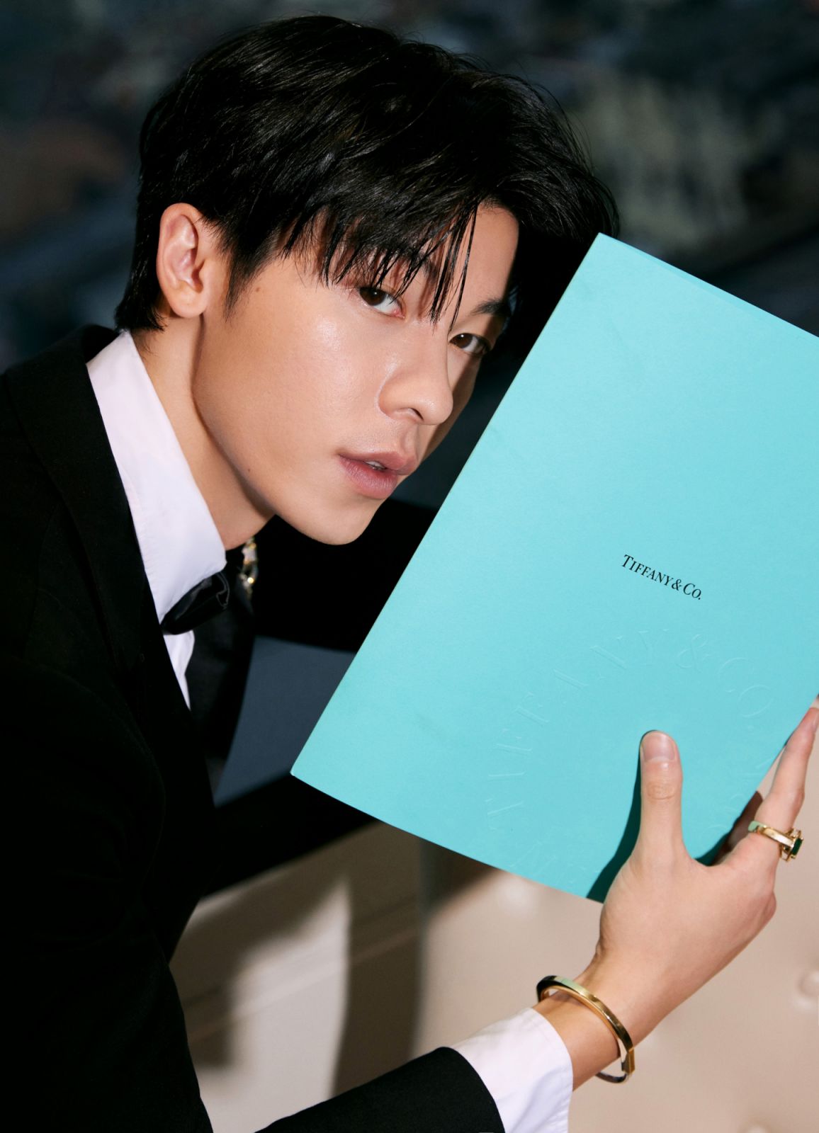 在成為品牌大使後，許光漢將會有更多機會佩戴Tiffany & Co.珠寶出席活動，令人期待他的表現。（Photo: Tiffany & Co.）
