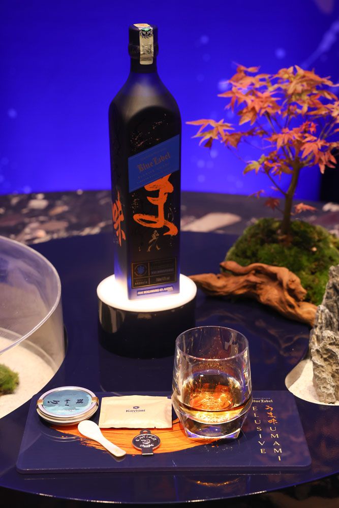 Elusive Umami with caviar