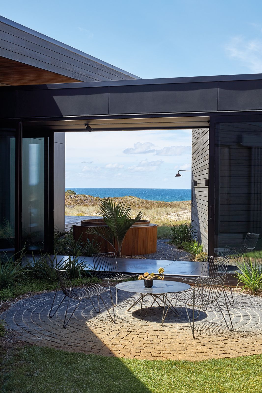 A view of the verandah