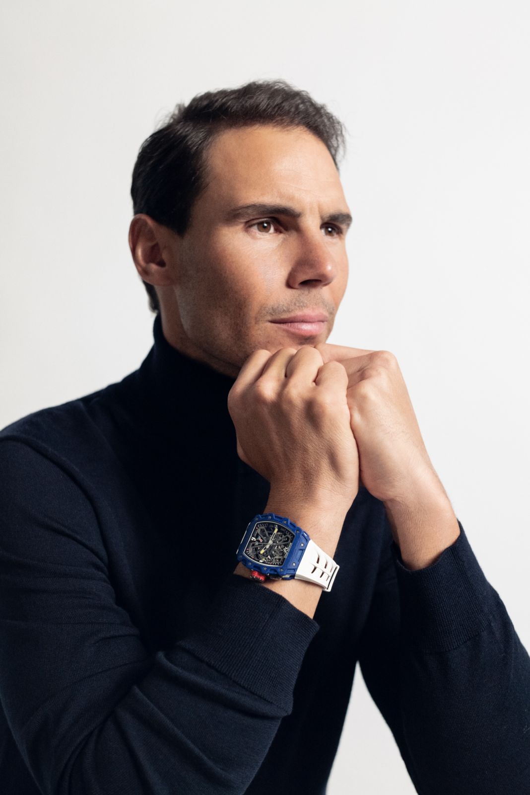 納達爾長期擔任Richard Mille品牌大使,手上的RM35-03 Rafael Nadal是其中一款品牌與其聯名創作的錶款。(Photo: Richard Mille)