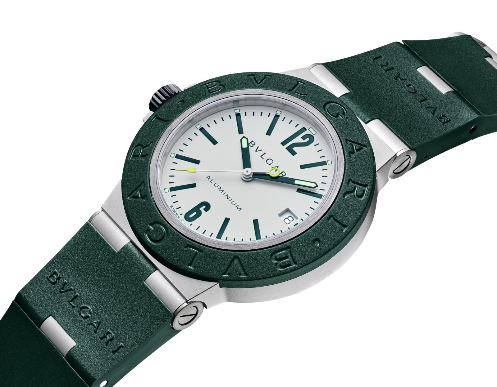 寶格麗特別為網球選手與球迷們打造的Aluminium Match Point特別版。(Photo: Bulgari)