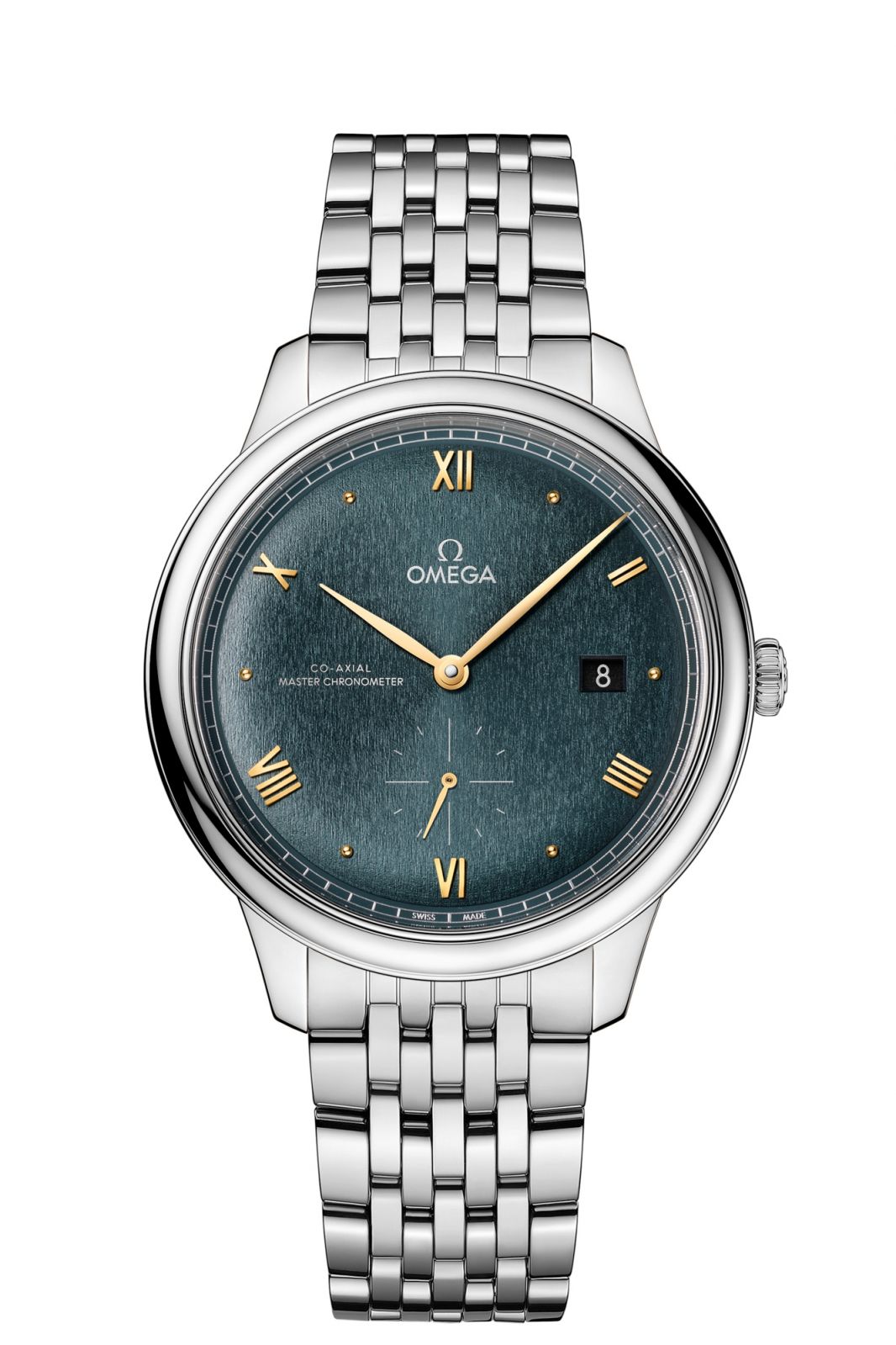 Omega De Ville Prestige 41mm small seconds with a sun-brushed pine green dial (Photo: courtesy of Omega)