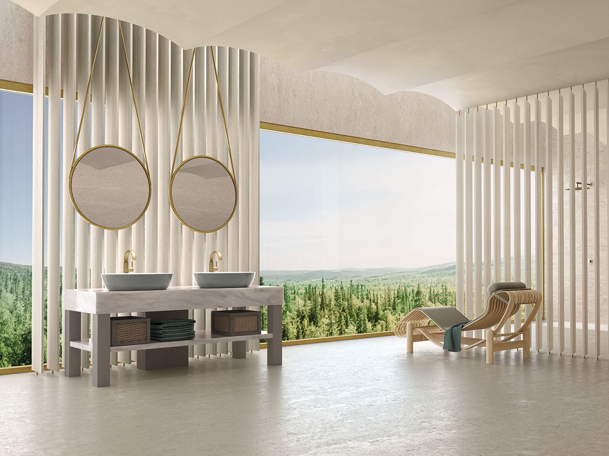 The Artis washbasins from Villeroy & Boch feature colour options that take inspiration from nature