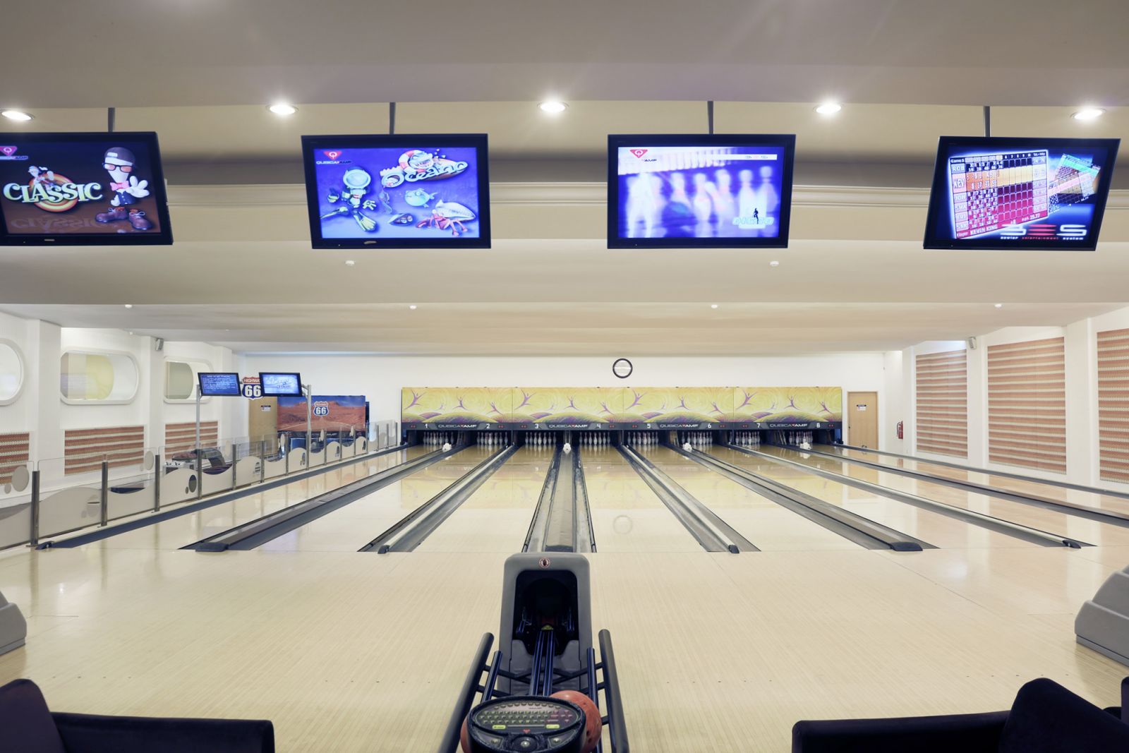 The bowling centre