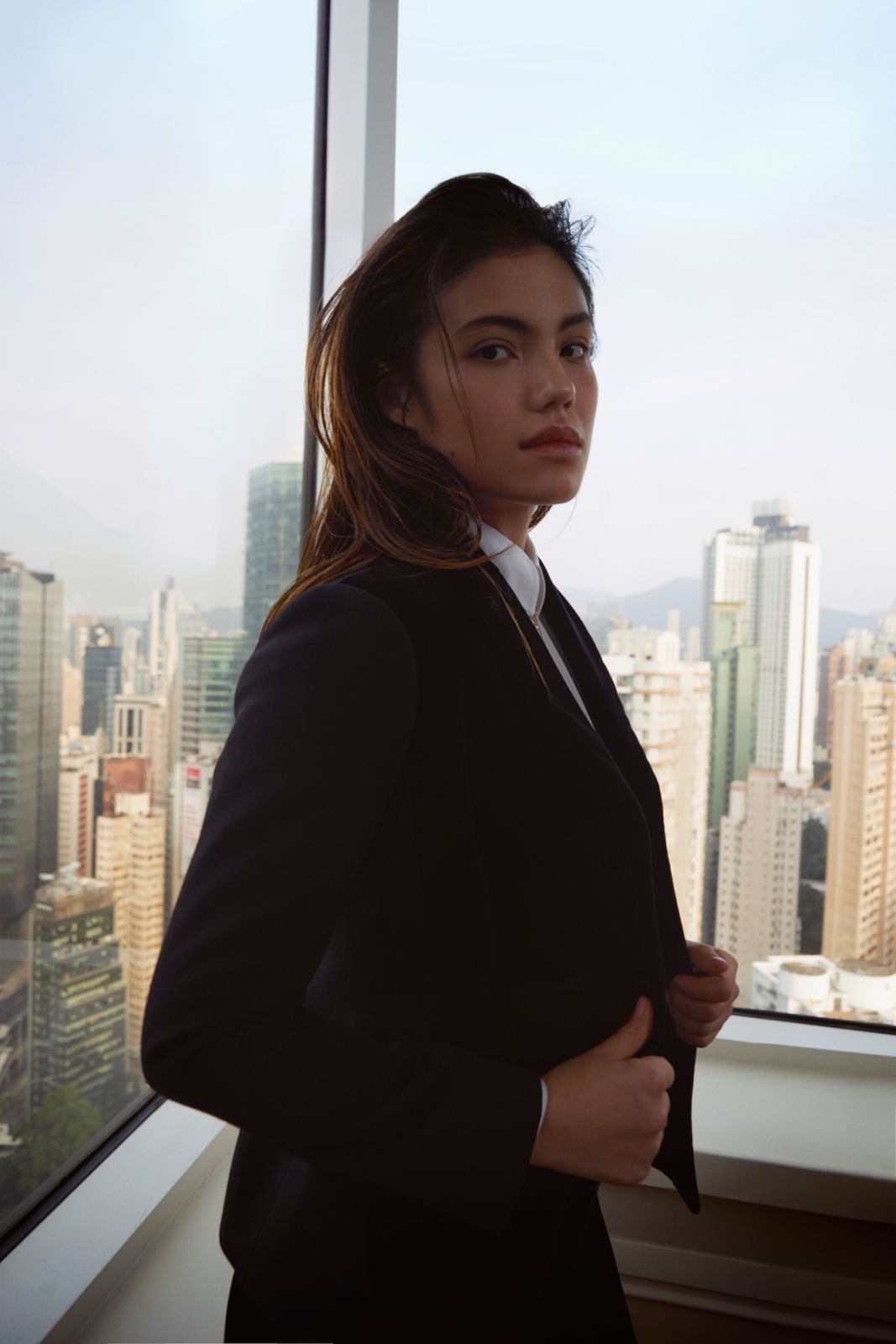Emma Raducanu wears Dior (Photo: Olivia Tsang)