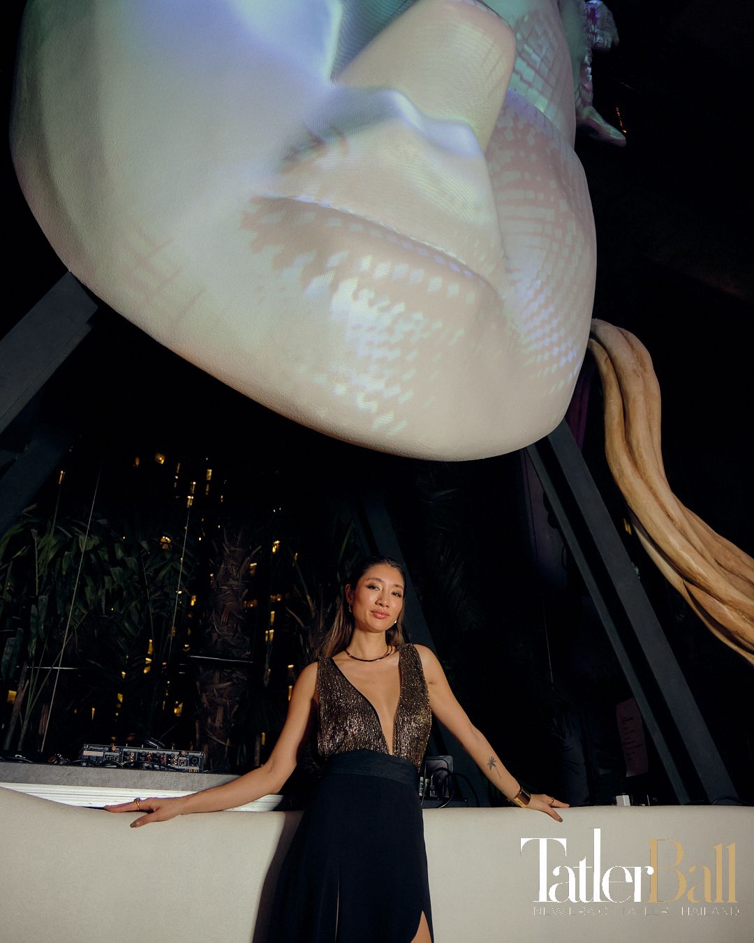 Cocoa Zhou at Tatler Ball 2023 after party (Photo: Tatler Thailand)