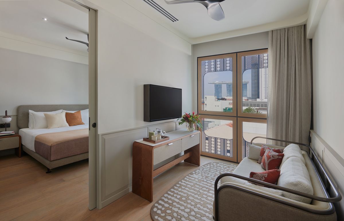 Interior of the Urban Suite