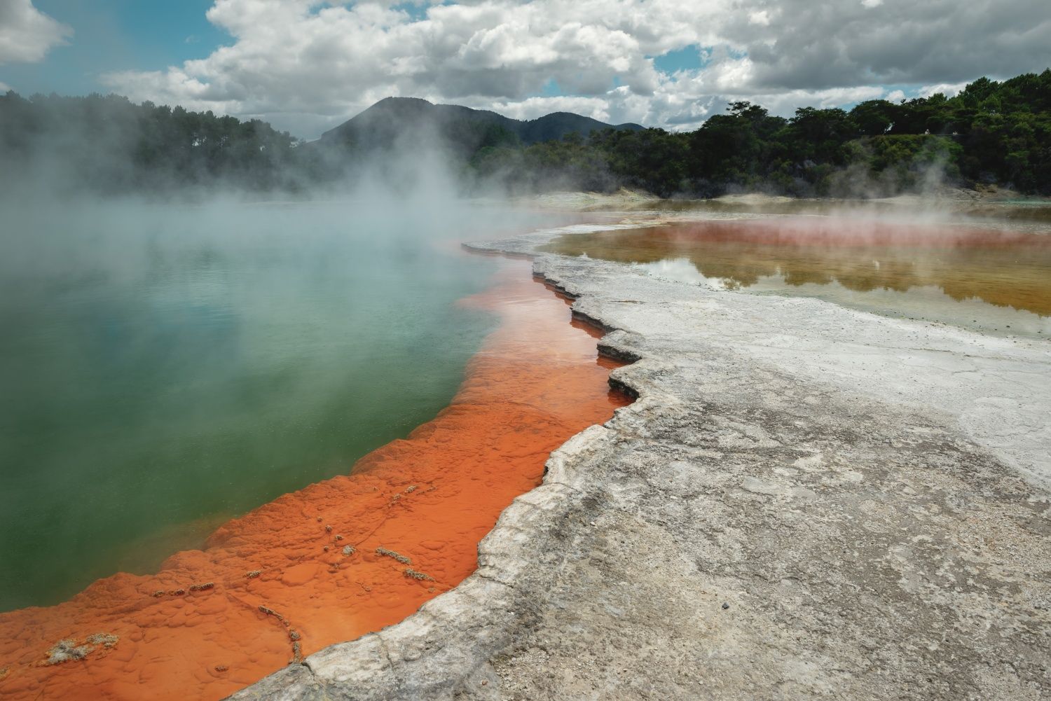 Location: Orakei Korako Geothermal Park, New Zealand Shot with D800E