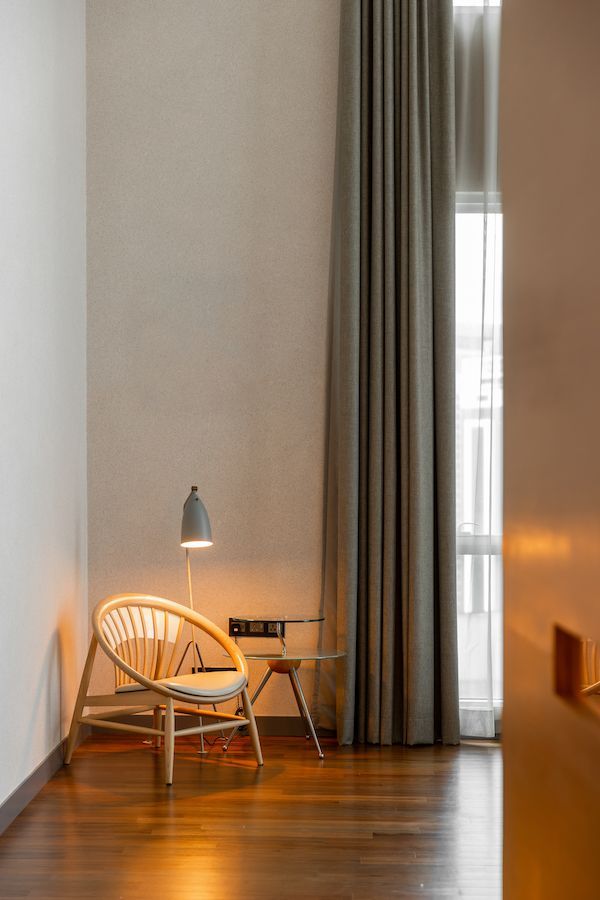 Timber floors to create an inviting sanctuary (Photo: Lawrence Choo)