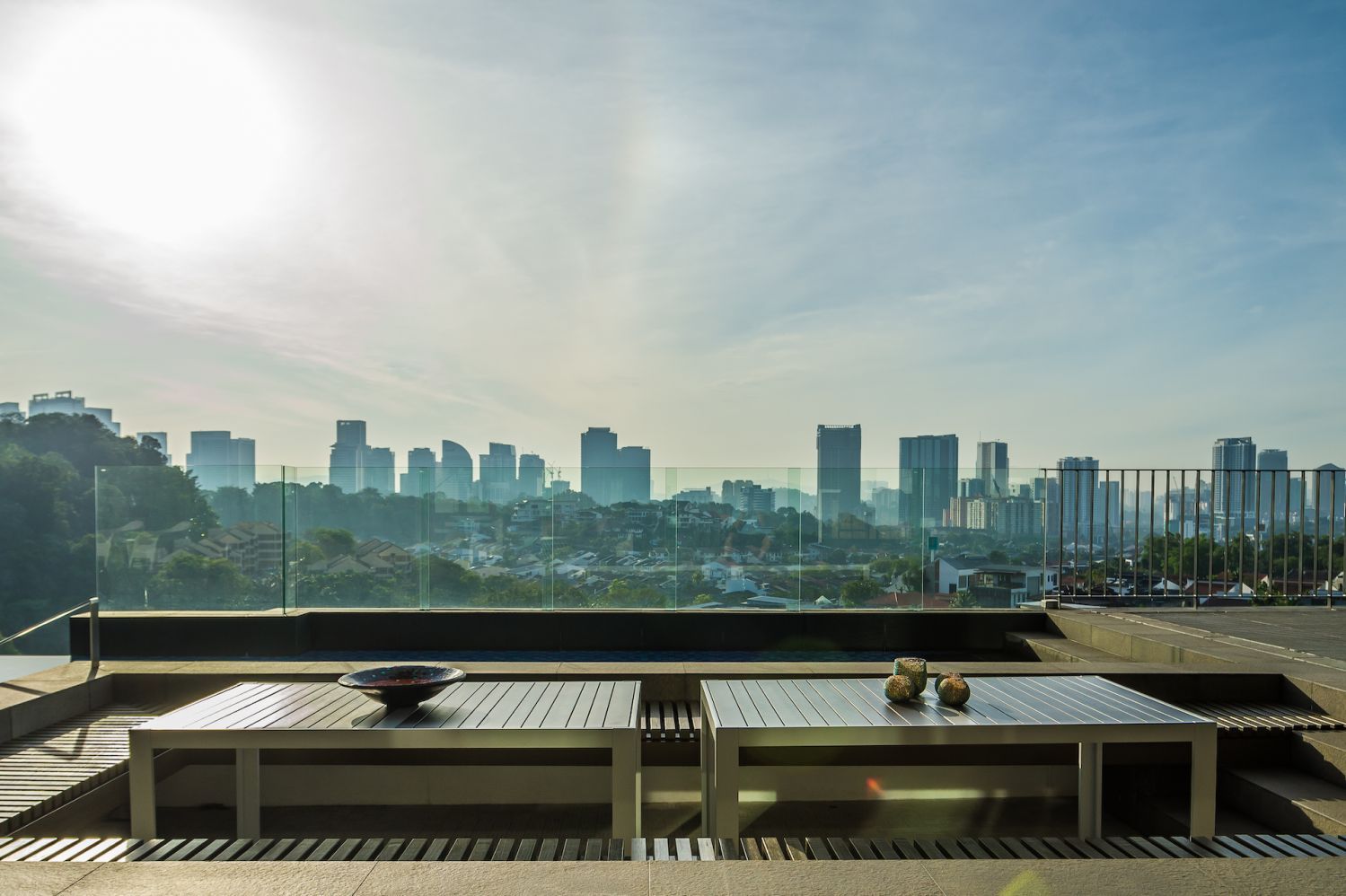 The pool terrace with a breathtaking backdrop (Photo: Creative Clicks)