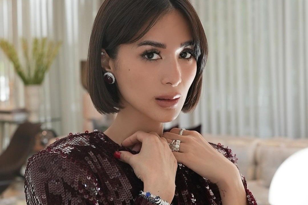 Heart Evangelista in her Christmas dress for the 2023 holiday season (Photo: @iamhearte / Instagram)