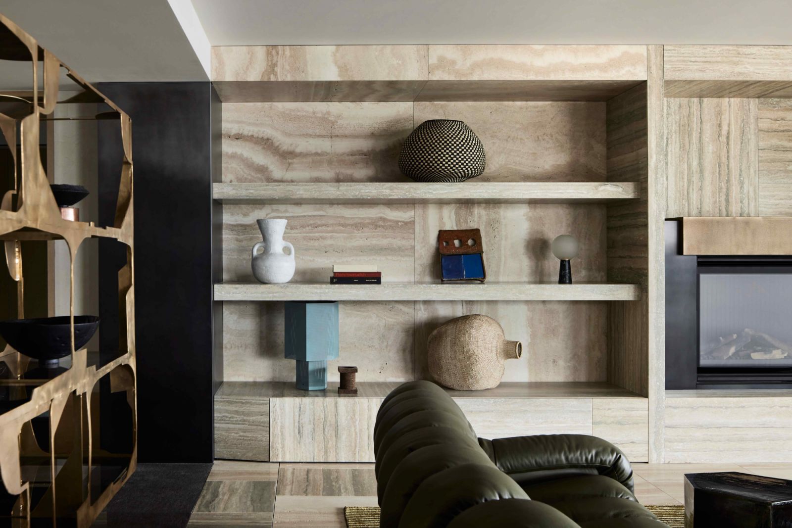 Dynamic modernism the clients’ impressive collection of ceramics and art