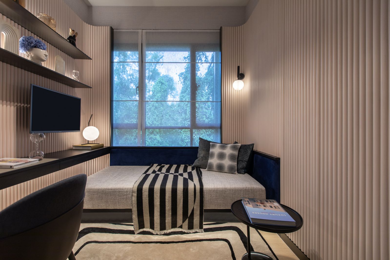 Rooms were carefully planned to maximise space