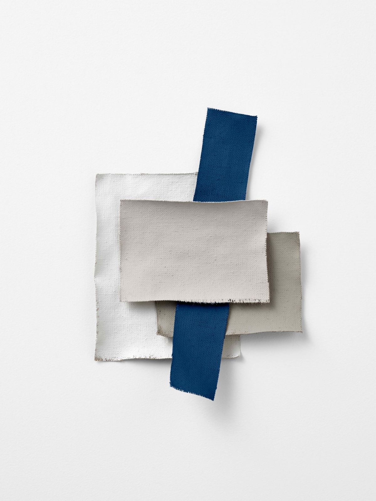 A harmonious combination featuring Sheer Grey-0154, True Blue-0058, Comfort Grey-12077 and Classic White-8493